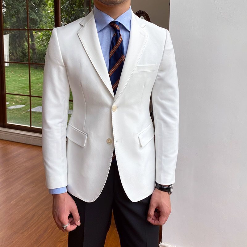 Casual Business All-match Double Breasted Suit Jacket