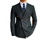 Casual Business All-match Double Breasted Suit Jacket